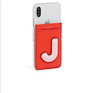 Tory Burch Monogram phone card pocket